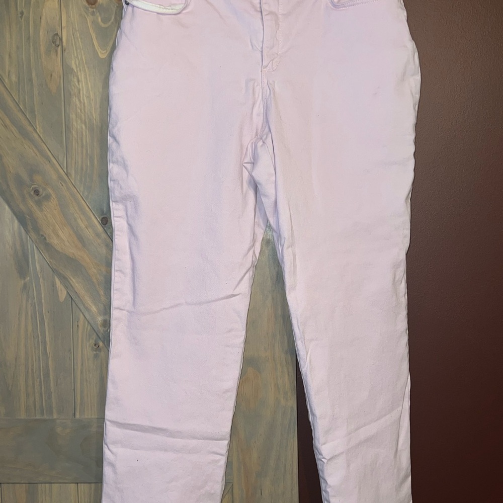 Gloria Vanderbilt Soft Pink Jeans